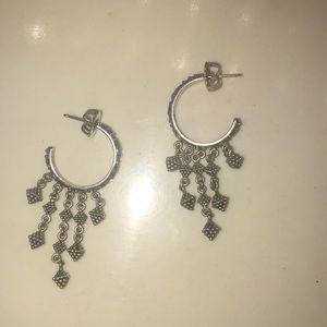 Lois hill hoop with drop design